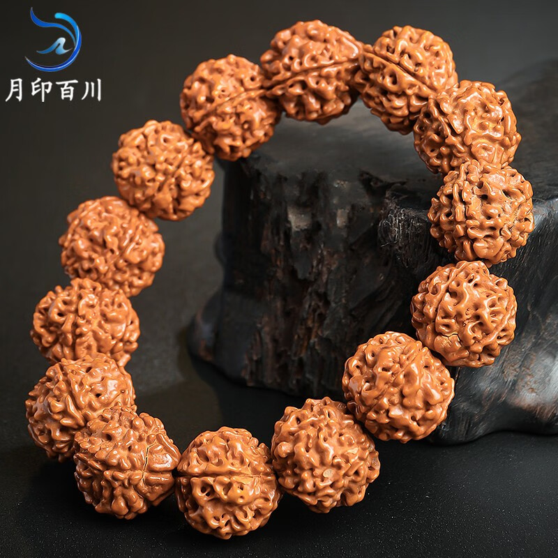 月印百川 五瓣金刚菩提手串 佛珠念珠文玩单圈手链 手串