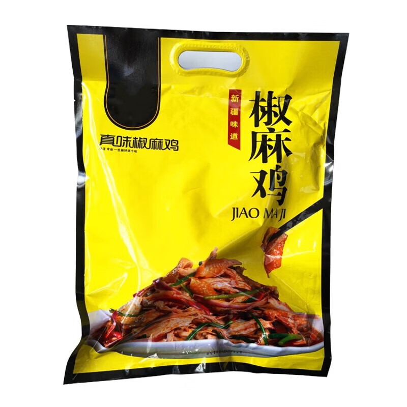 白创唯新疆名小吃 真味椒麻鸡 手撕麻辣味道熟食菜北京现货 一袋