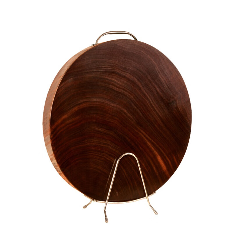 涧冰铁木砧板越南正宗蚬木整木圆形切菜板家用厨房加厚实木墩大号 弓