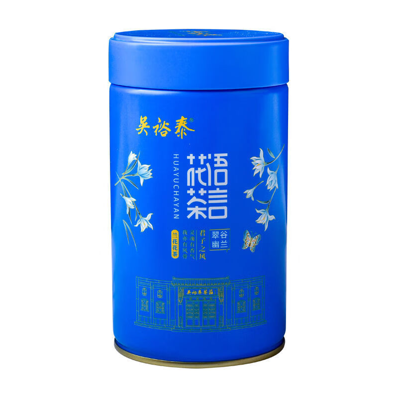 北京吴裕泰翠谷幽兰桂花乌龙茶叶茉莉红茶兰花草茶绿茶新茶送礼盒