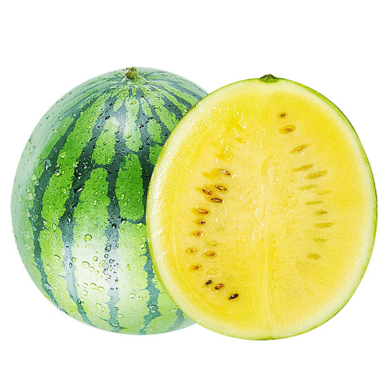 德骊嘉现摘特小凤黄心西瓜新鲜水果应当季薄皮黄肉黄瓤富硒冰淇淋甜