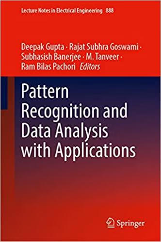 预订 pattern recognition and data analysis with applications
