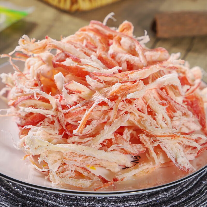 宏园薄切鱿鱼休闲零食即食海味小吃浓郁香可口*包