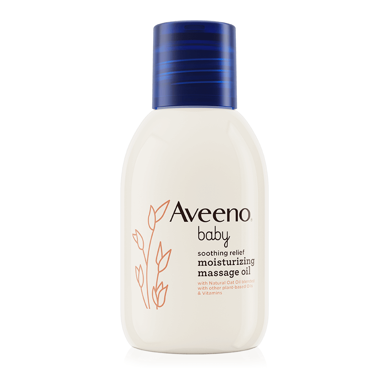 艾惟諾（Aveeno）嬰兒撫觸油燕麥保濕新生兒按摩清潔潤膚油100ml