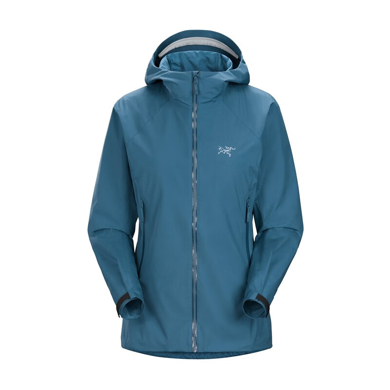 始祖鸟(arcteryx)kadin系列女士连帽衫冲锋衣夹克 防水防风软壳衣