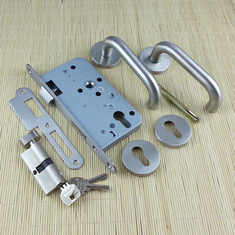 省之优rock安恒防火锁 欧标安恒通80003 6072n 70c钢制18251门锁 安恒