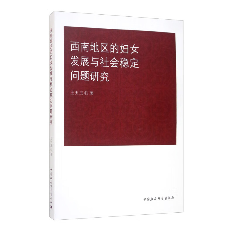 西南地区的妇女发展与社会稳定问题研究