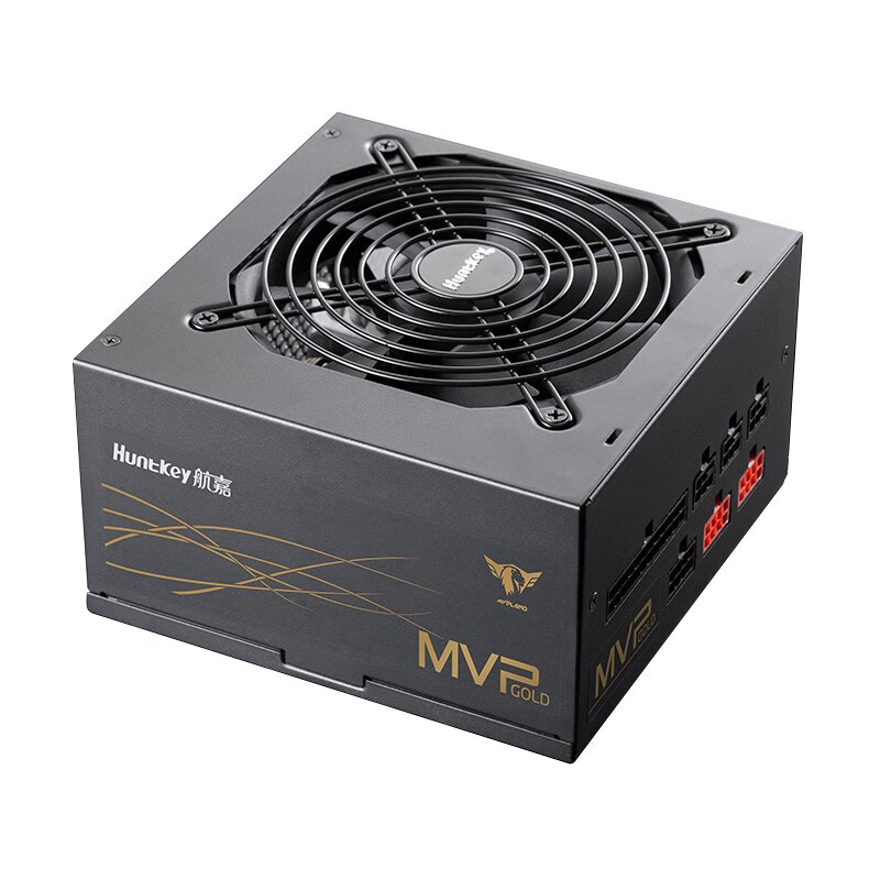 航嘉（Huntkey） 金牌750W MVP K750电源（80PLUS金牌全模/全电压/RTX2080Ti /三年质保）