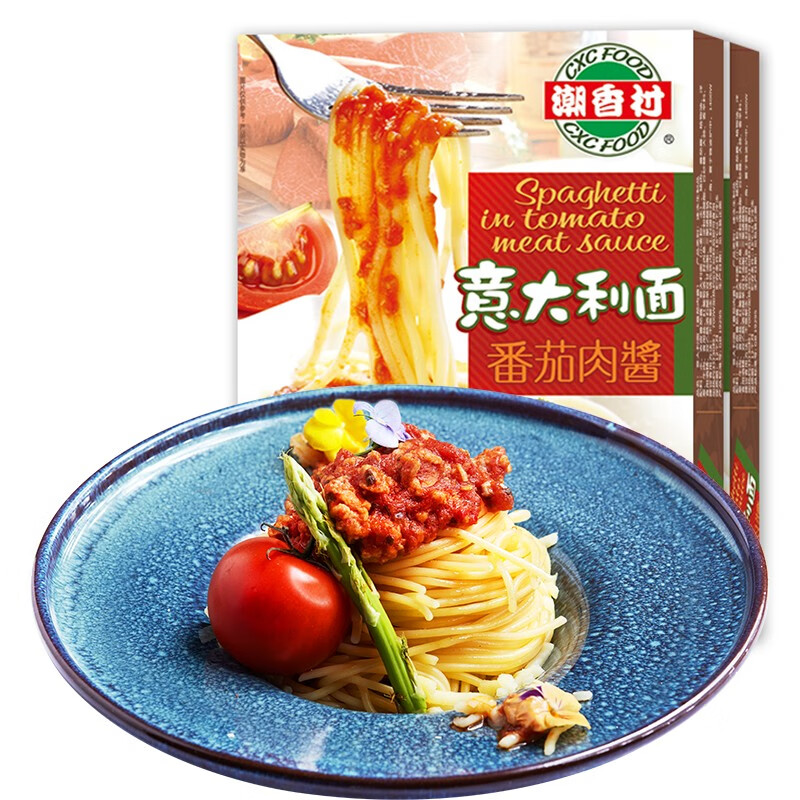 潮香村 意大利番茄肉酱面320g*2份装 冷冻食品 方便面饭 速冻半成品属于什么档次？
