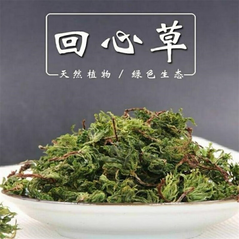 北京同仁堂回心草 中草药材 100克 大叶藓 铁脚一把伞 太阳草