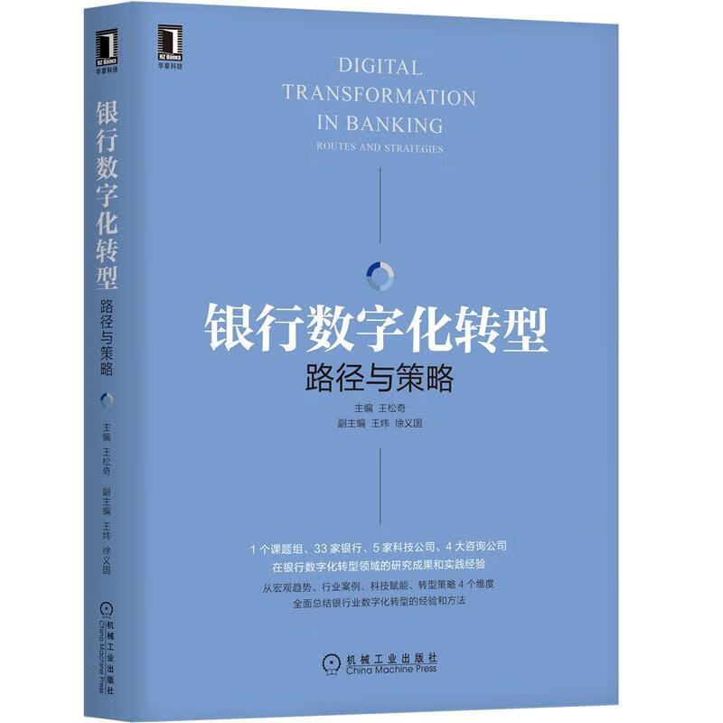 银行数字化转型:路径与策略 王松奇 金融投资经济管理