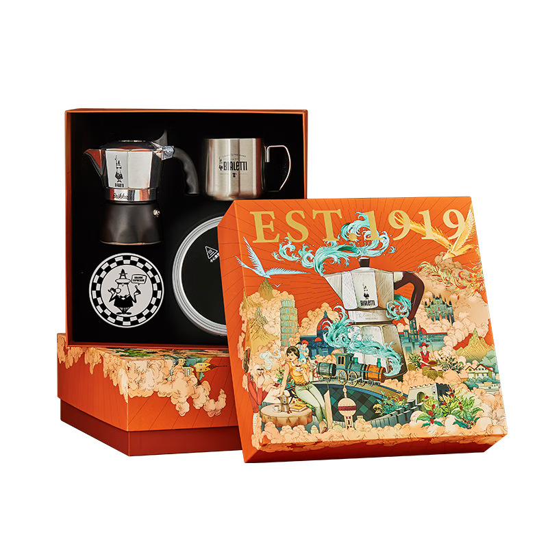 ֵ٣BialettiȺСĦʱֳ忧ȺװʽŨȻ ˫(2+ȱ)100ml 4