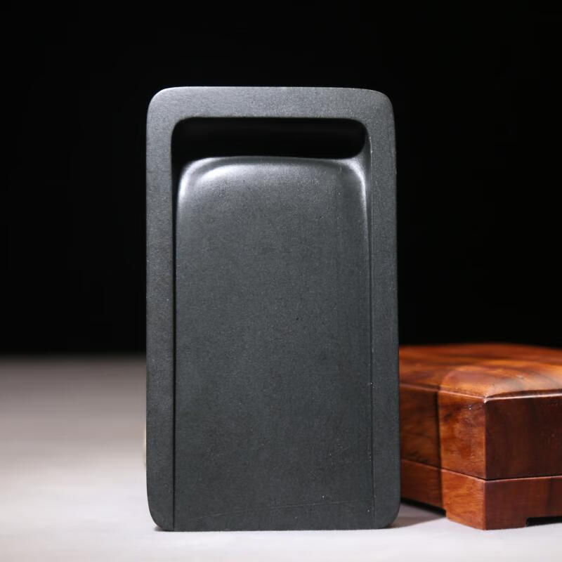 尾山老坑罗纹坑龙眼金星歙砚文房四宝实用收藏礼品作品用砚台非端砚洮