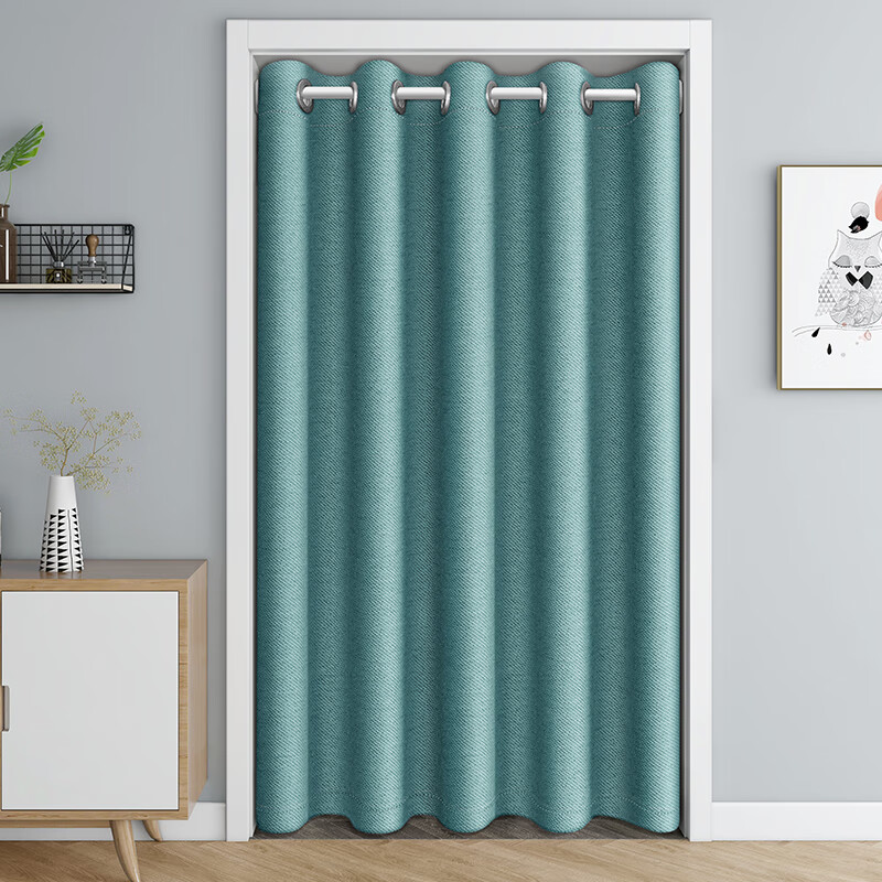 【新款】隔音门帘超强隔音免打孔卧室家用门帘遮光隔热帘帘子隔断帘