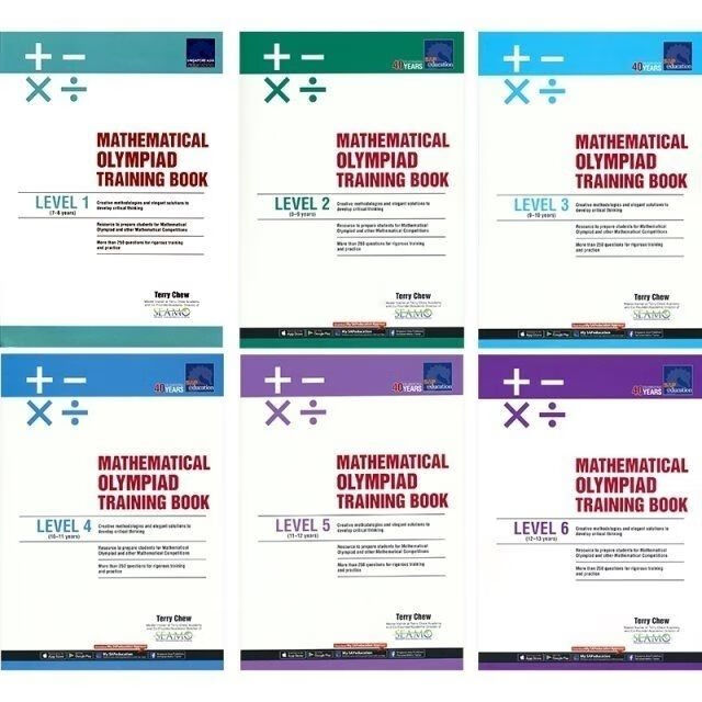SAP Mathematical Olympiad Training Book Level 1-6阶奥林匹克 3级别