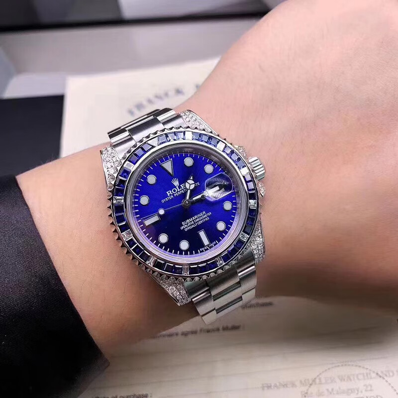 【二手99新】劳力士潜航者 间金水鬼黑 绿鬼蓝鬼 自动机械精钢男表