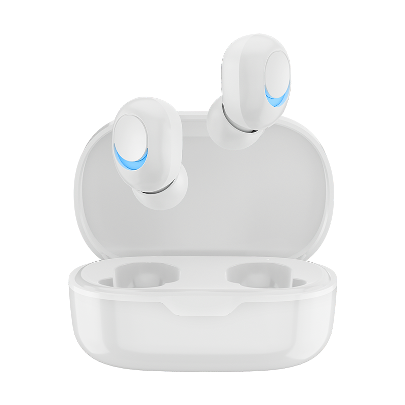 联想（lenovo）thinkplus真无线蓝牙耳机 TWS入耳式 重低音运动超长待机 适用于苹果华为oppo小米 PD1X白色