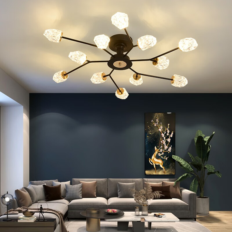 现代简约led全屋灯具套餐组合2022年新款创意大厅餐厅卧室灯饰组合