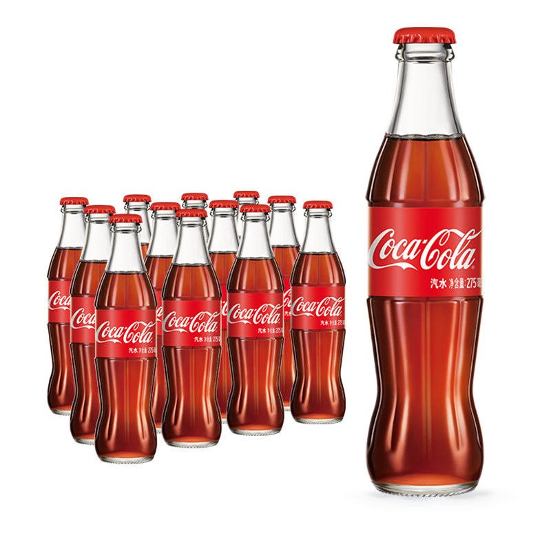 Coca-Cola 可口可乐 汽水 275ml*12瓶