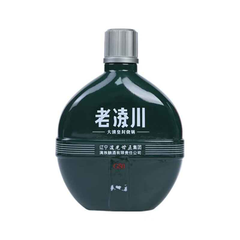 道光廿五老凌川G50 东北纯粮食白酒43度道光二十五高粱酒锦州特产送礼 42%vol 500mL 2瓶