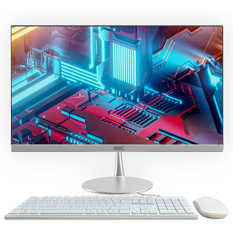 ���ڲ�����AOC���Ҳ���������734Pro 23.8Ӣ�����칫ѧϰ̨ʽһ�������(���i5-12450H 16G 512G)�� 3271.65Ԫ(������)