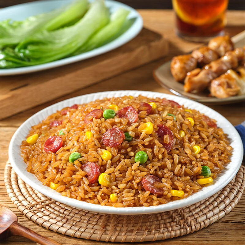 思念炒饭速食 半成品蛋炒饭 方便米饭 可微波炉加热 懒人食品 350g鸡