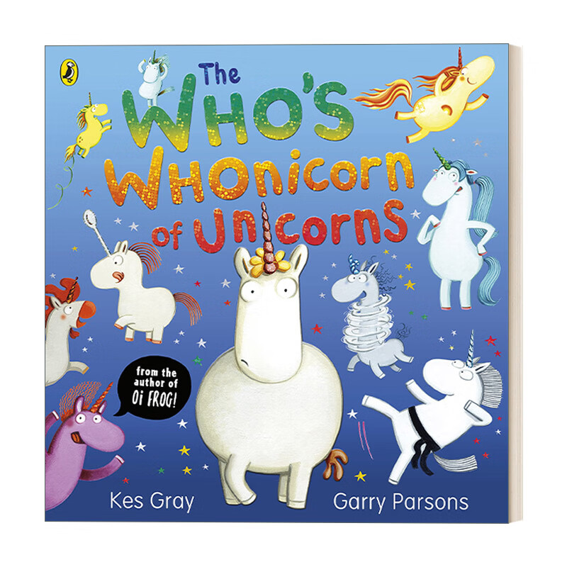 the whoswhonicorn of unicorns 英文原版 独角兽谁是谁 英国插画师