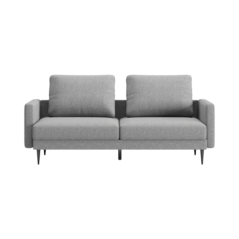 8H沙发 小米(MI)生态链Clean抗菌时尚布艺沙发B1C 北欧办公客厅会客简约实木沙发组合 哥本哈根灰 双人位