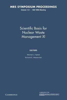 预订Scientific Basis for Nuclear Waste Management XI
