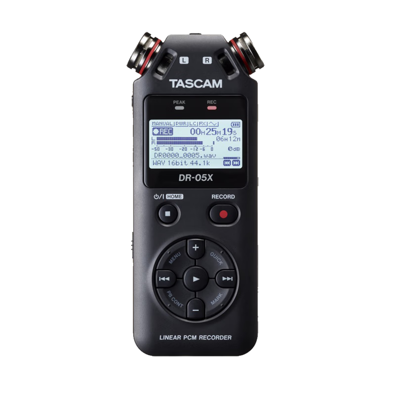 TASCAM 达斯冠 X8 DR05X DR07X DR40X 专业录音笔录音机数字多轨录音机 标配 DR05X标配 标配
