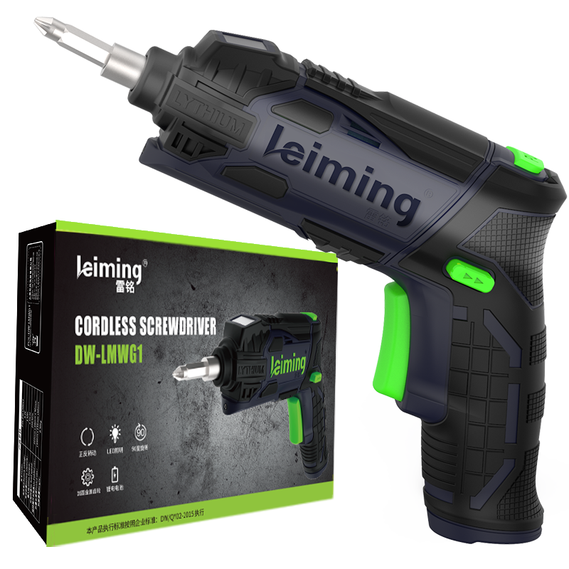 雷銘（leiming）鋰電電動(dòng)螺絲刀充電式4.2V電起子手電鉆小型螺絲批電動(dòng)工具套裝