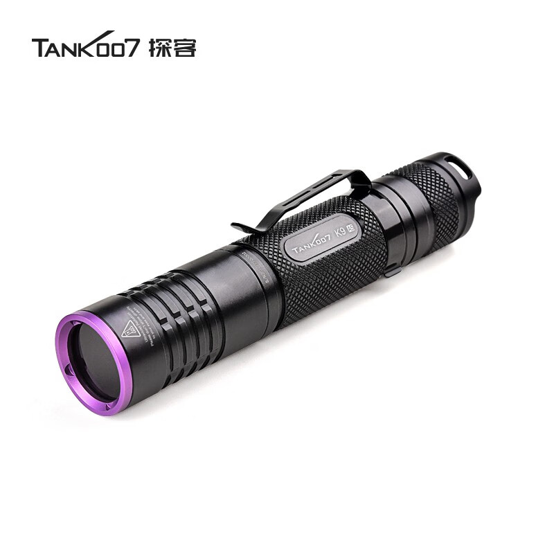 探客TANK007 K9-A5紫外线手电筒波长365nm 1支