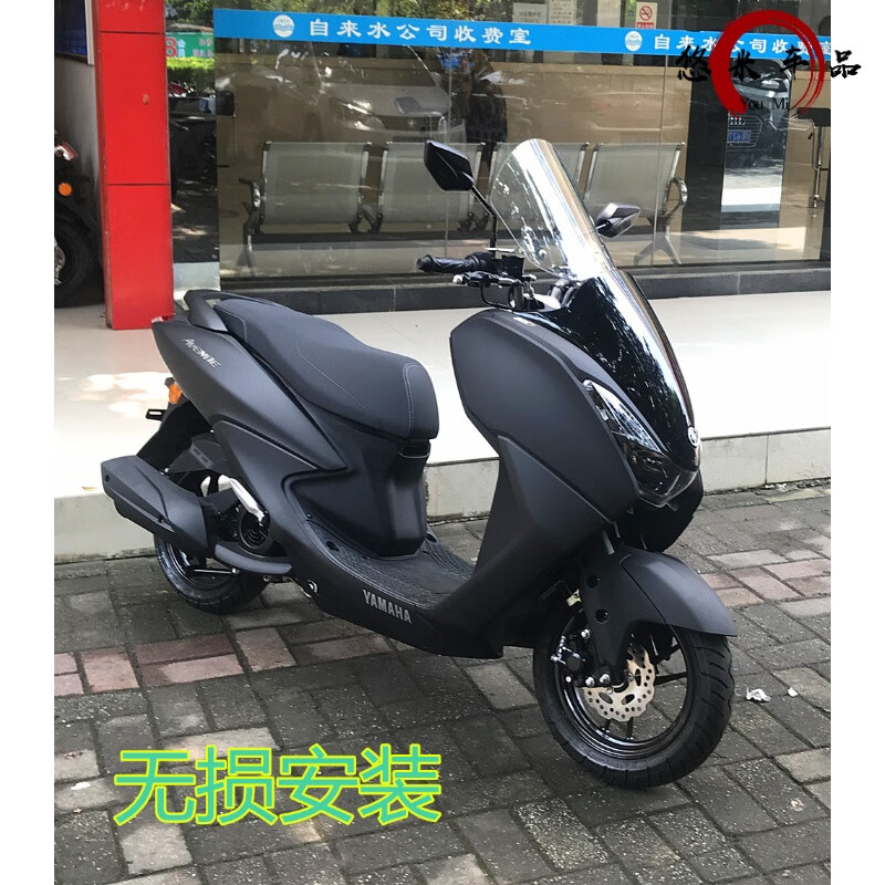 22-23年款雅马哈新巡鹰125挡风玻璃电喷巡鹰125摩托车风挡改装加高