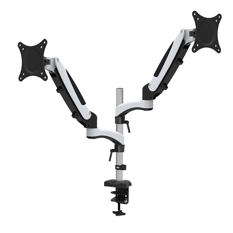 长臂猿（Gibbon Mounts） 显示器支架双屏显示器组合支架电脑支架机械臂支架双屏支架 立柱款|双屏|GM124U