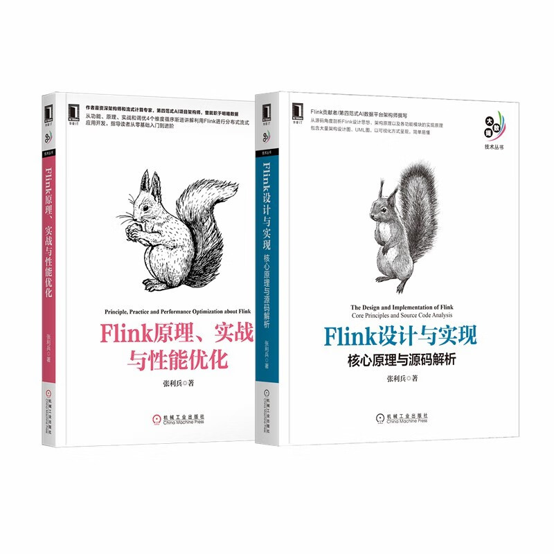 Flink核心原理+源码解析 套装共2册 张利兵