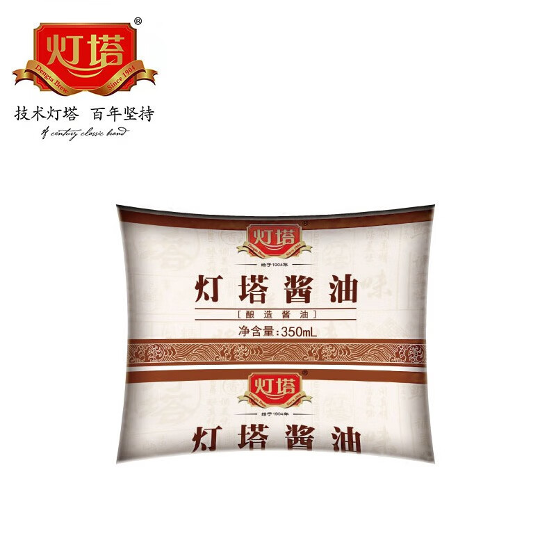 灯塔(dengta brew since1904) 灯塔酱油350ml/袋 调味品 青岛特产 350