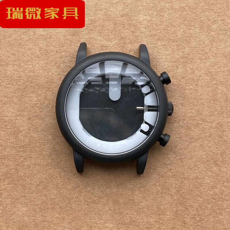 珠佩丽适用于表壳ar1895 1970 1918 1968 1948手表壳套 钢喷砂黑壳套