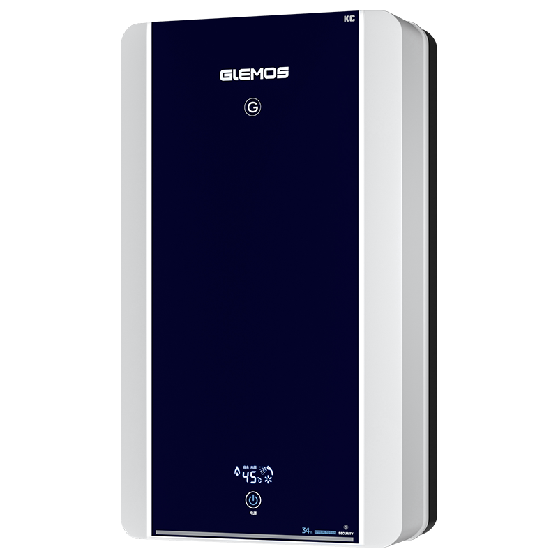 格林姆斯（GLEMOS）电热水器 速热式电热水器淋浴洗澡双胆即热竖式16升智能恒温大水量  WKS-16L-5.5KW
