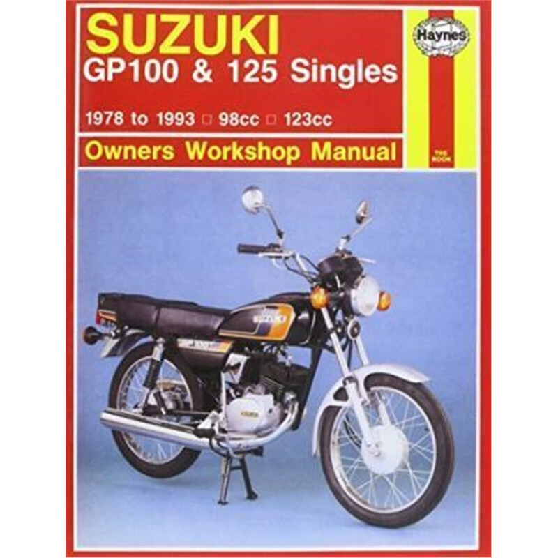 预订suzuki gp100 & 125 singles (78 - 93)