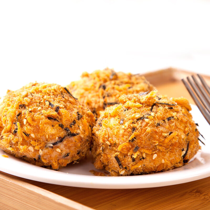 海苔肉松泡芙奶油爆浆蛋糕面包早餐零食糕点 4枚装*4盒(个头翻倍 现做