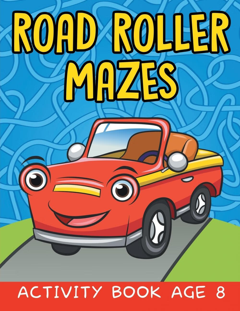 【预售 按需印刷】road roller mazes