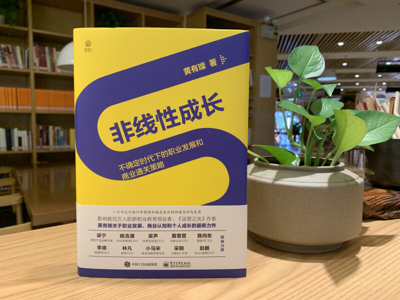 非线性成长——不确定时代下的职业发展和商业通关策略（精装版）详情图