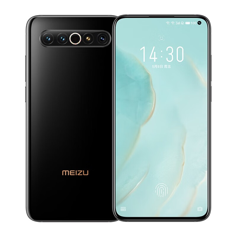 魅族17 Pro 8GB+128GB 乌金 骁龙865 旗舰5G手机 27W无线充 6400W后置主摄 90Hz屏幕 支持NFC 拍照手机