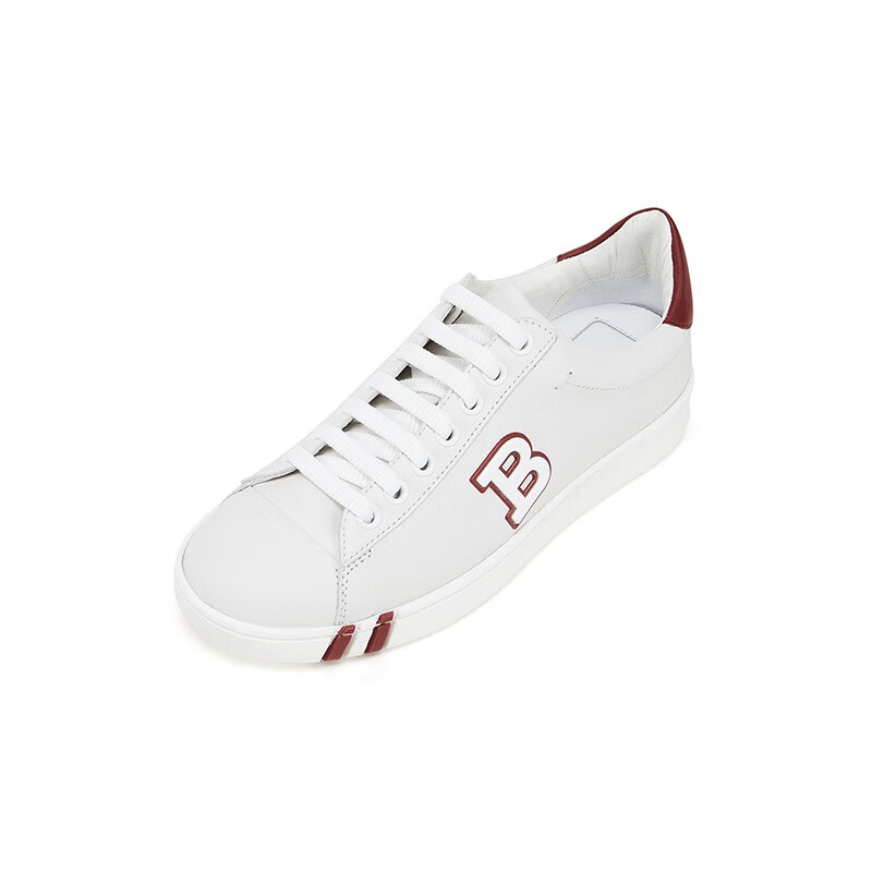 巴利bally 女士白色牛皮b字母图案休闲运动鞋 winya/07 6234777 37