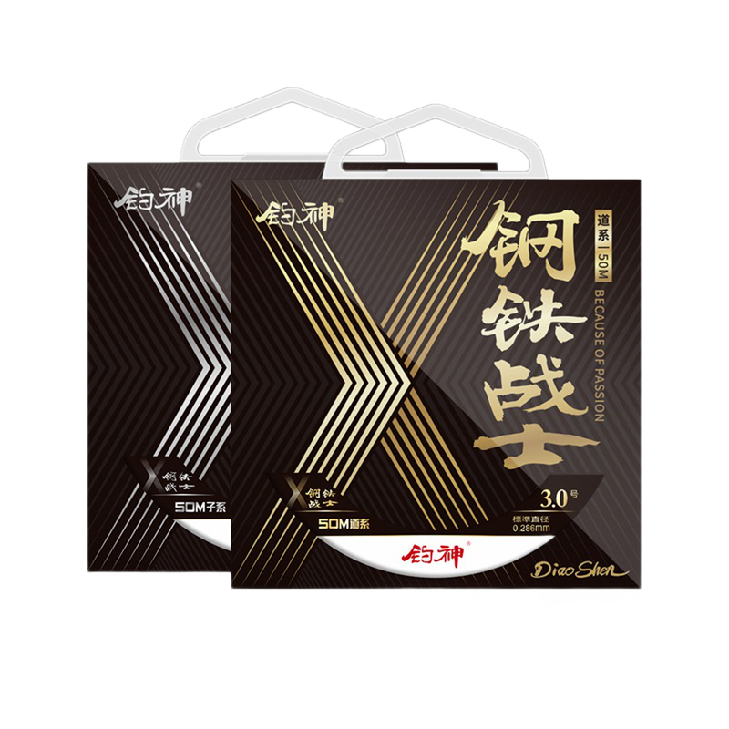 釣神（DIAOSHEN） 魚線主線子線原絲漁具垂釣用品漁線尼龍線釣魚線 ［50米］子線3.0