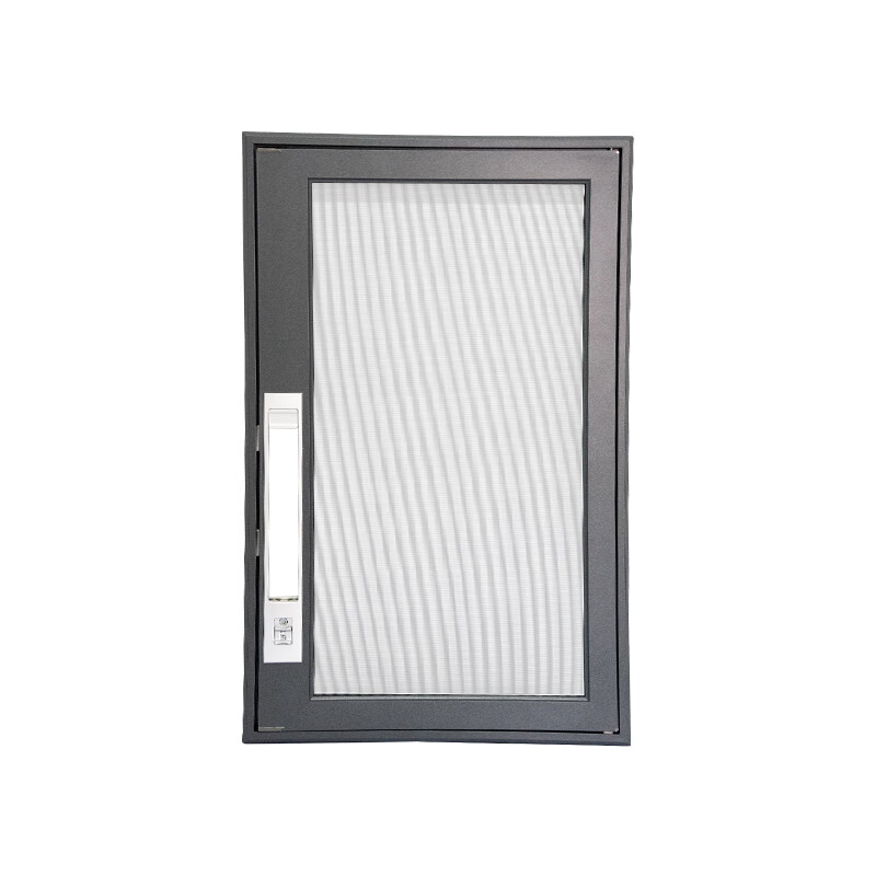 奔新农成都金刚网纱窗内外开窗滑盖口袋锁带锁可拆卸防盗纱窗网自装