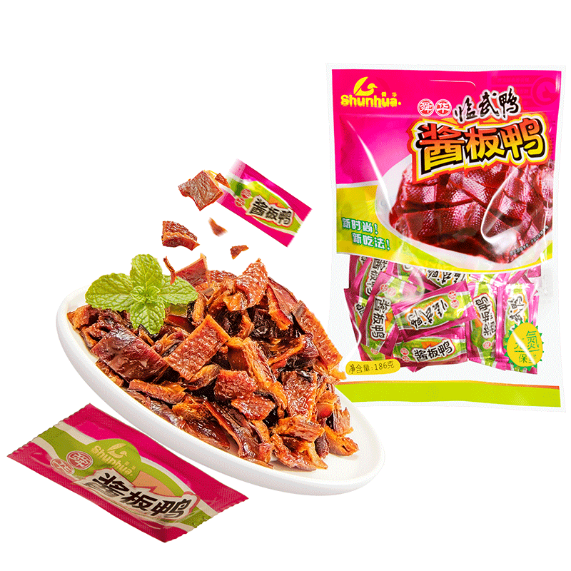 舜华临武鸭湖南特产休闲肉干肉脯价格走势,销量趋势及口味评测