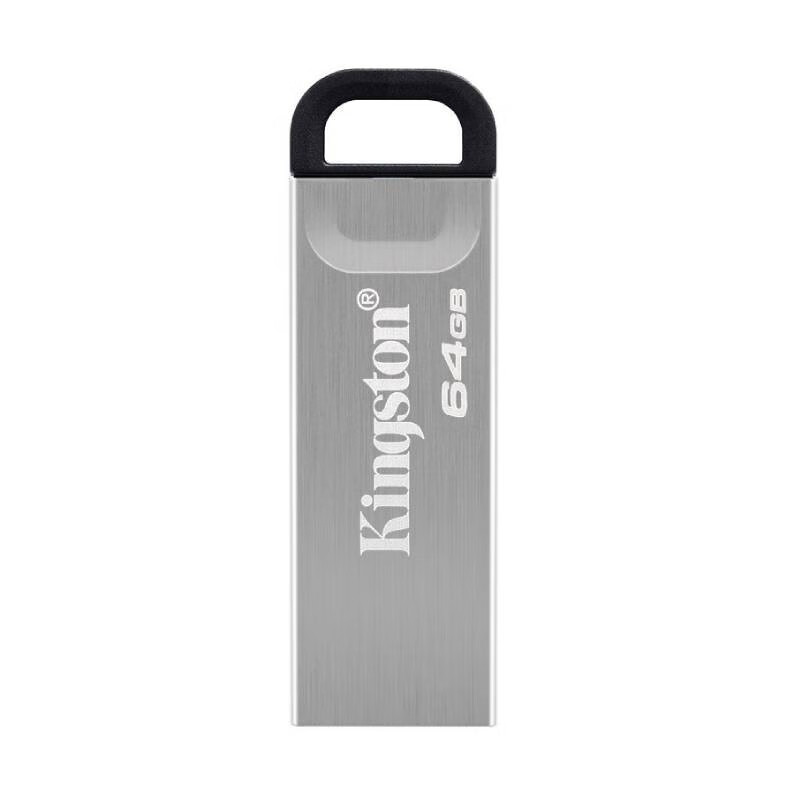 金士顿（Kingston）u盘 USB 3.2 Gen 1 DTKN 投标车载高速金属优盘 64GB