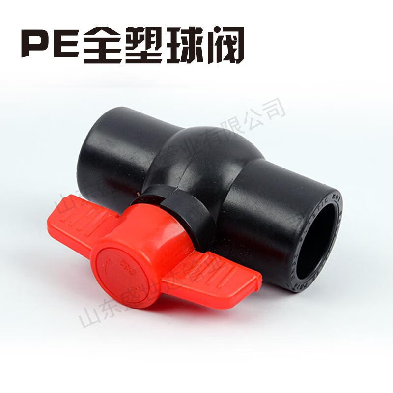 施韵令pe管管件阀门双活接塑球阀多规格塑心塑料开关热熔阀 pe20塑