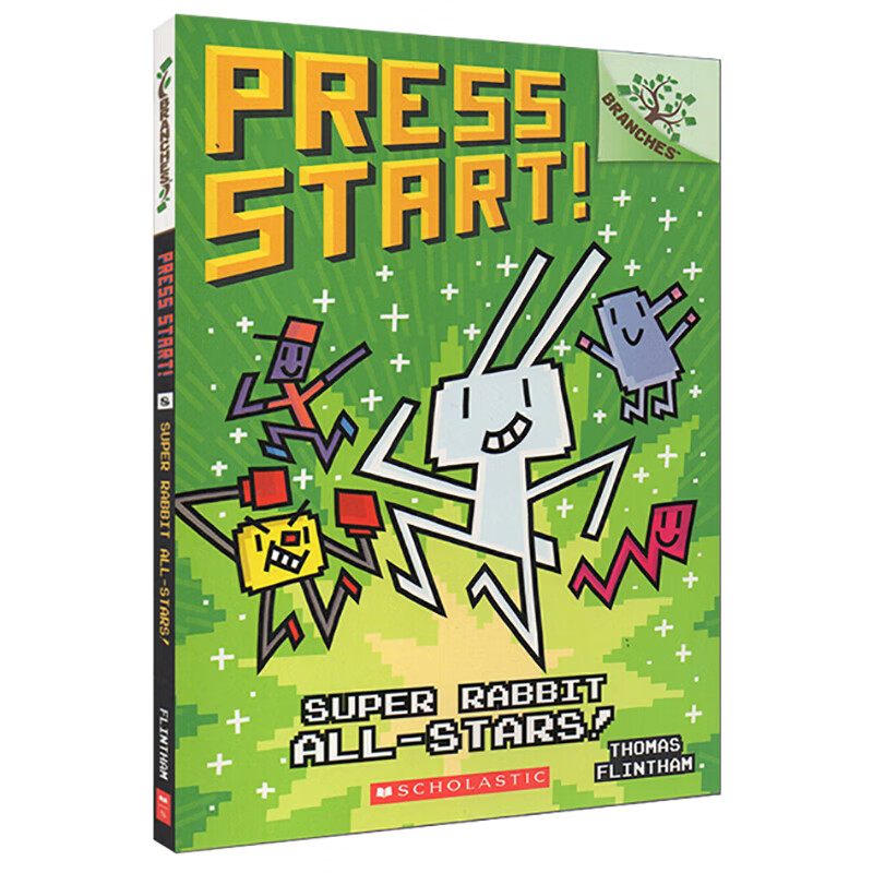 PRESS START #1-12 Super Rabbit 全系列 方块兔 英文版 Scholas #08  Super Rabbit all-sta
